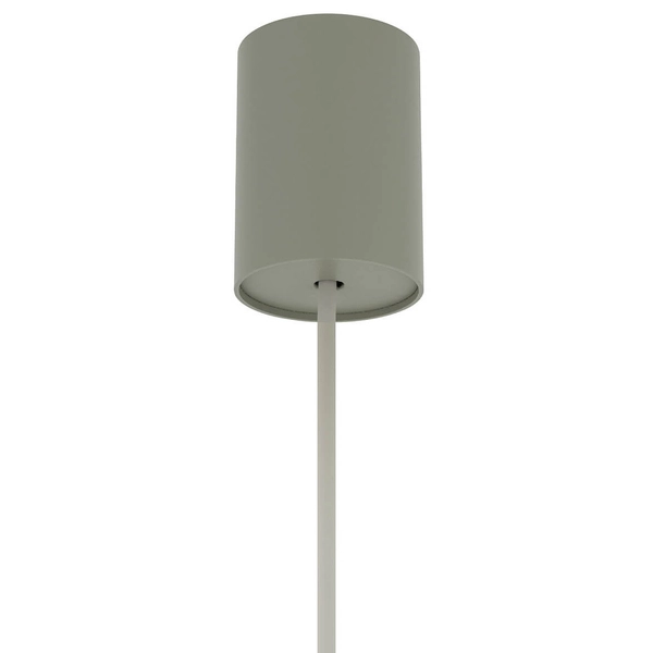 Stożkowa lampa wisząca ZENITH 11488 zielony