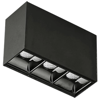 Reflektor do szynoprzewodu Magnetic LP-556-1-MAG-BK LED 3W 3000K czarny