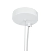 Lampa wisząca nowoczesna biała tworzywo STONE DN426-800 kloszowa E27 do jadalni 1p
