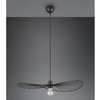 Wisząca lampa Chapeau R31451032 RL Light kapelusz metalowy czarny