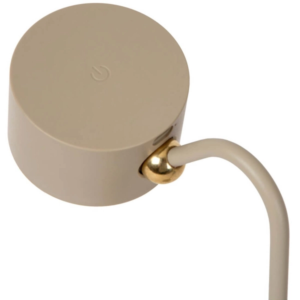 Nocna lampka do salonu JOLAN 46619/03/41 metalowa brązowa