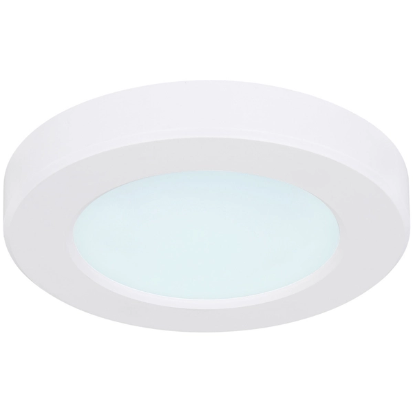 LAMPA sufitowa LASSE 12379-6W Globo okrągła OPRAWA plafon LED 6W 3000K - 6500K metalowy biały