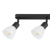 Potrójna lampa sufitowa Malta LP-877/3W BK regulacja kąta światła nad stół biały czarny