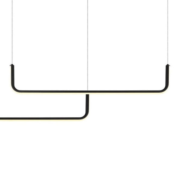 Lampa wisząca podwójna Malawi LP-1015/2P basic Light Prestige LED 20W 3000-6000K czarna