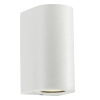 Zewnętrzna lampa ścienna tuba Canto 49721001 IP44 na elewację biały
