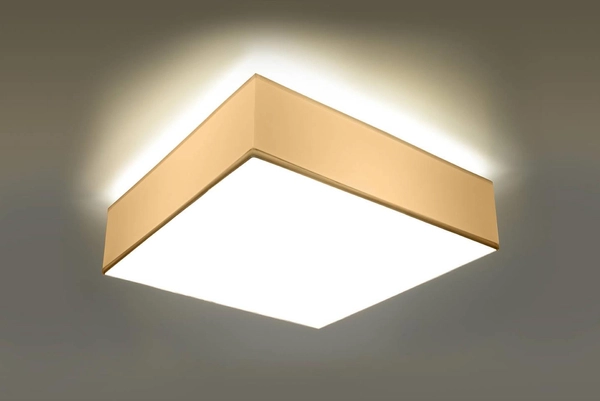 Lampa sufitowa SL.0922 minimalistyczny plafon kwadratowy biały