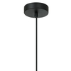 Modernistyczna LAMPA wisząca BARLETTA PND-76540-3-BK Italux szklane kule zwis do salonu czarny