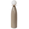 Porcelanowa lampa stołowa Figaro 13544/54/36 Lucide kula biała szara