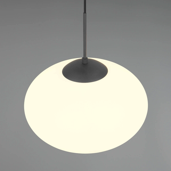 Metalowa lampa wisząca FOMENTO 363190132 Trio zwis do kuchni biały czarny