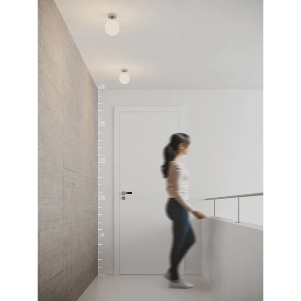 Lampa kula sufitowa Tao AZ2069 Azzardo LED 6W 3000K IP44 szklana chromowana