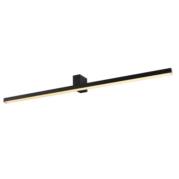 LAMPA ścienna FINGER W0232 Maxlight metalowa OPRAWA kinkiet liniowy LED 9W 3000K listwa łazienkowa IP54 czarna