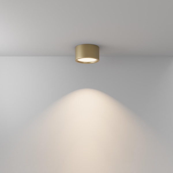 Lampa sufitowa Hydra C090CL-15W3K-MG LED 15W 3000K IP44 okrągła złota