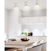 Sufitowa lampa 2273624 downlight LED 5W 4000K metalowa tuba biała drewniana