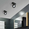 Sufitowa lampa reflektorek AZ1365 JERRY 1 metalowa regulowany spot czarny