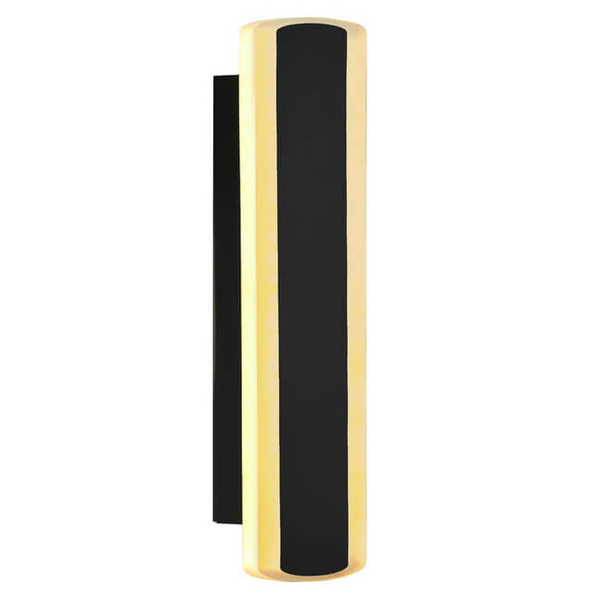Zewnętrzny kinkiet ścienny Stick 21-35868 LED 12W 3000K IP65 czarny złoty