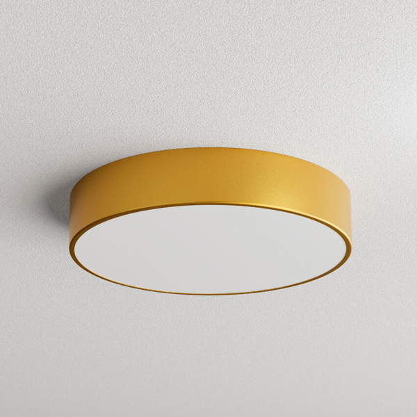 Nowoczesna lampa sufitowa 137623691897 do biura złota