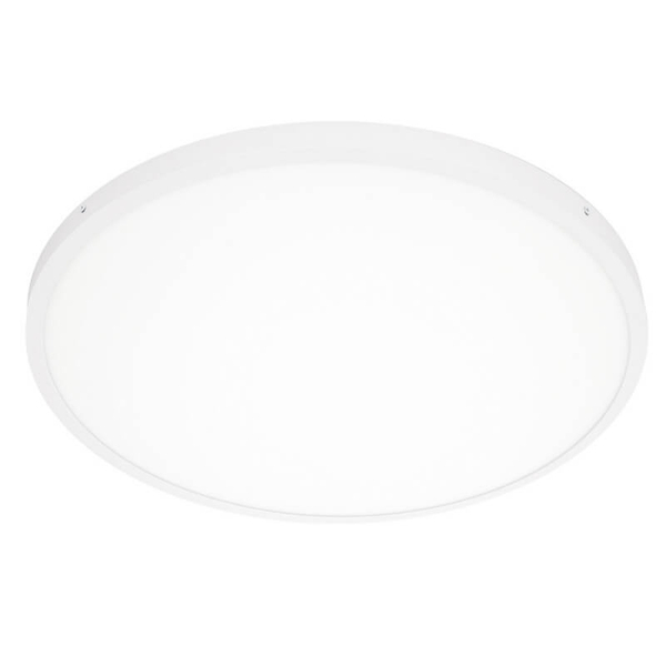 Biała lampa przysufitowa Pelaro LED 48W 3000K do przedpokoju