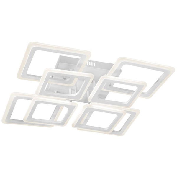 Geometryczny plafon W7119-2+2+2 184W 3000K ledowa lampa biała