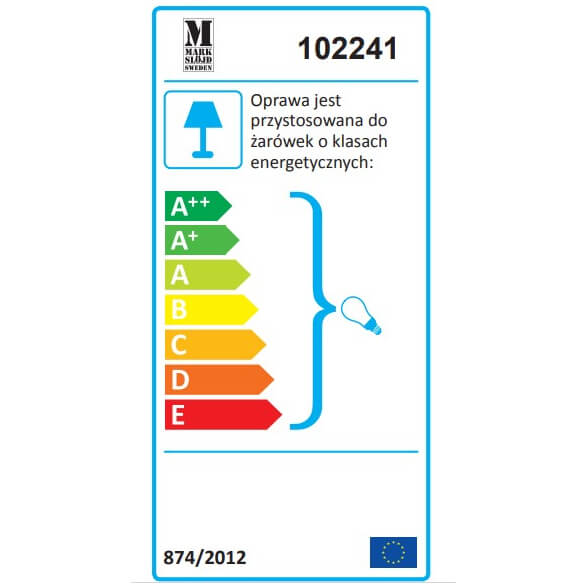 Podwójna lampa stojąca Odense 102241 Markslojd do sypialni metalowa szara