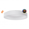 Natynkowa lampa metalowa Solvent LED 42W do holu biała