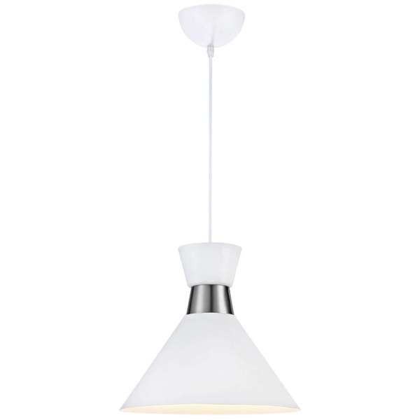 Wisząca lampa skandynawska WAIST 106801 Markslojd stożkowa biała