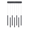 Wielopunktowa lampa wisząca Valdes PND-22302-7-BK LED 35W 3000-6000K czarny