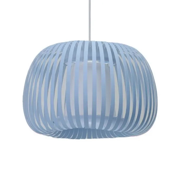 Wisząca lampa nad wyspę AGORA AZ6642 do jadalni niebieska