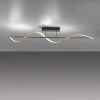 Sufitowa lampa Q-SWING mosiądz antracyt 6385-13 1xLED 24W CCT do salonu