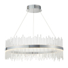Nowoczesna lampa wisząca L&-1107108 LED 56W 3000K chrom przezroczysty