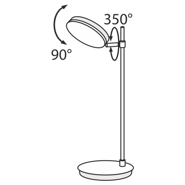 Lampka biurkowa Fad MOD070TL-L8B3K LED 8W do pokoju czarna