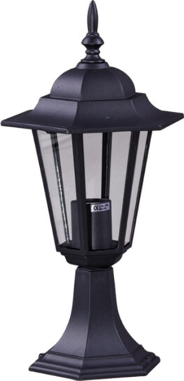 Ogrodowa stojąca lampka Standard K-5009S CZARNY czarna 