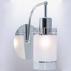Kinkiet LAMPA łazienkowa VIGO MBM1560/1 Italux tuba OPRAWA ścienna chrom biała