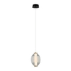 Wisząca lampa metalowa Rinot PND-45372-1-WH-CL Italux LED 8W 3000K transparentna