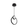 Wisząca lampa kula Lacrima 31-35592 LED 15W 3000K do salonu czarna