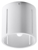Natynkowa LAMPA sufitowa SL.0355 metalowa OPRAWA plafon tuba biała