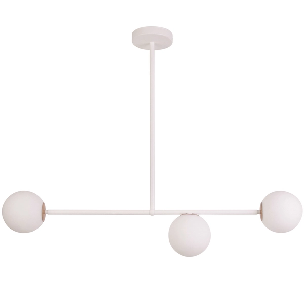 Loftowa LAMPA sufitowa GAMA 33191 Sigma natynkowa OPRAWA metalowe kule balls sticks industrialne molekuły białe