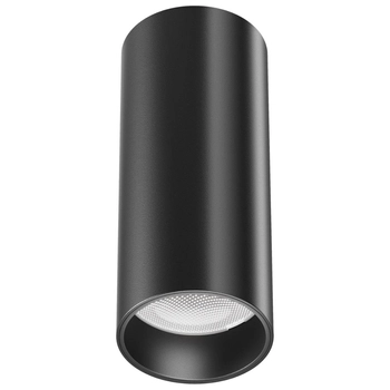 Downlight sufitowy Focus LED C056CL-L12B4K-W-D-B Maytoni 12W 4000K tuba czarna