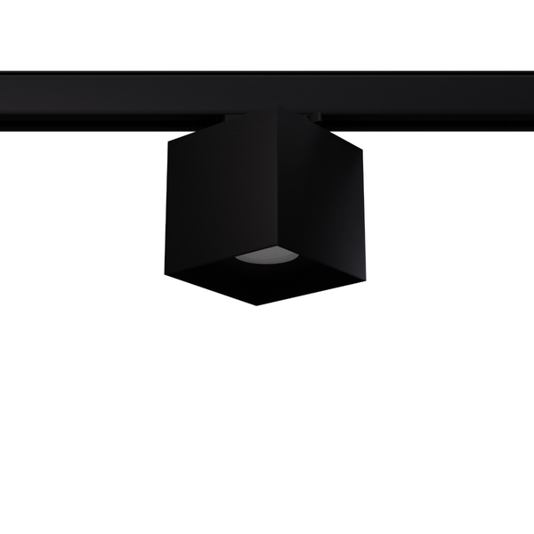 Lampa sufitowa do szyny trzyfazowej HATI MYL.00300 z żarówką kostka czarny