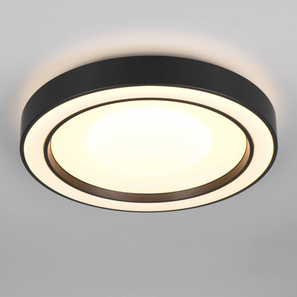 Plafon sypialniany Arco R65091432 LED 22W 2700-6000K funkcja RGB czarny