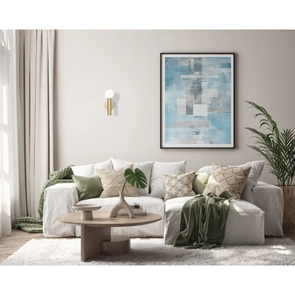 Lampa ścienna kulista Filano WL-33574-1-GD metalowa złota