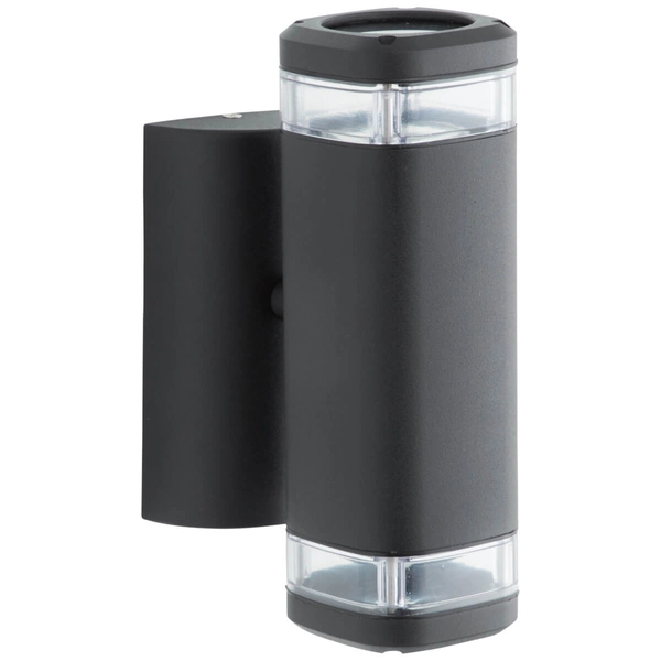 Elewacyjna lampa góra-dół Jandy 90968A06 tuba metalowa IP44 czarna