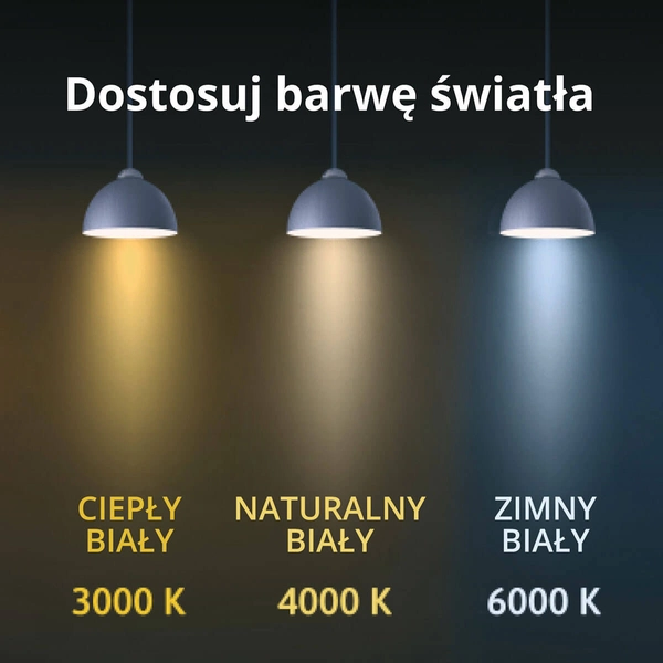 Sufitowa lampa RING LP-909/1C S BK CCT LED 35W 3000-6000K czarny
