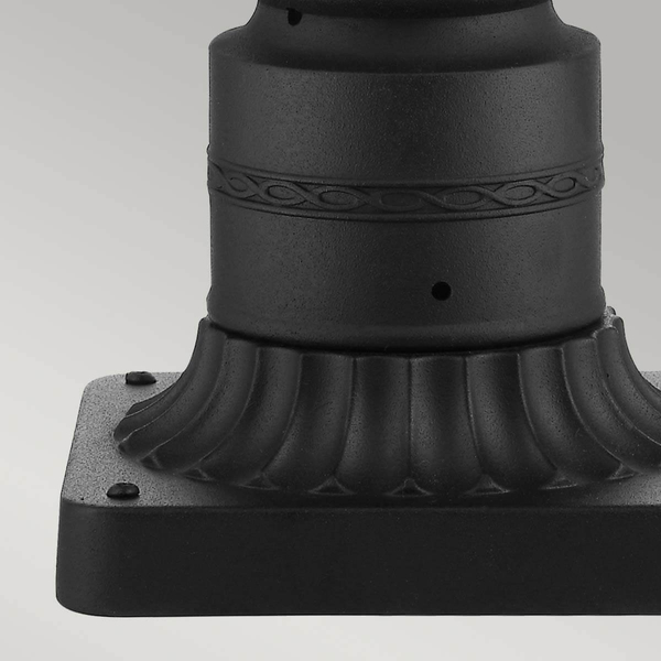 Lampa stojąca zewnętrzna FE-EB3-M-BLK dekoracyjna czarna