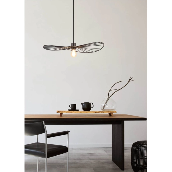 Wisząca lampa Chapeau R31451032 RL Light kapelusz metalowy czarny