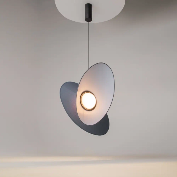 Geometryczna wisząca lampa Evolution MOD396PL-L10BL3K LED 9W 3000K czarny