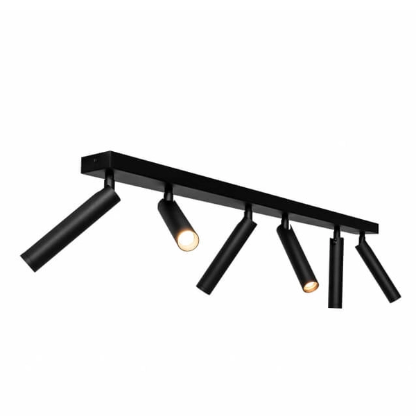 Lampa sufitowa z regulacją Roll 50924602 Kaspa LED 25,2W 3000K tuby czarne