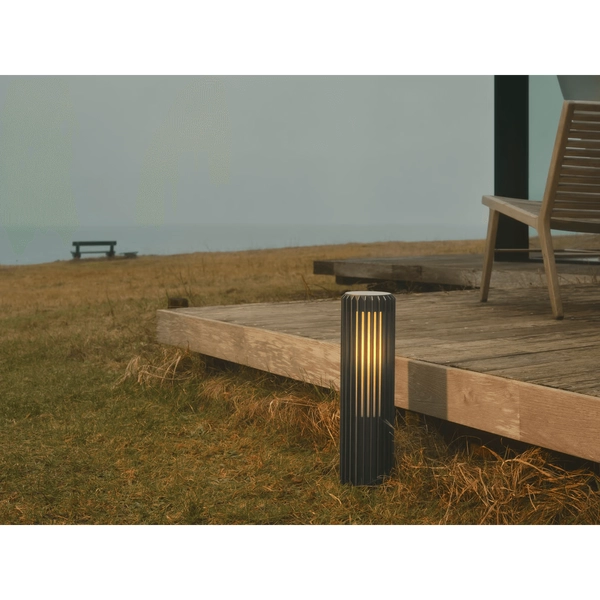 Słupek stojący zewnętrzny ALUDRA 2118028250 IP44 tuba antracyt