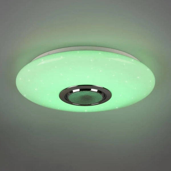 Plafon nasufitowy do sypialni Musica R69031101 LED 15W 3000-6000K biały