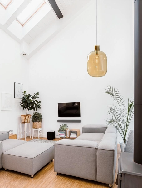 Stylowa lampa wisząca Padre do jadalni złota szampańska