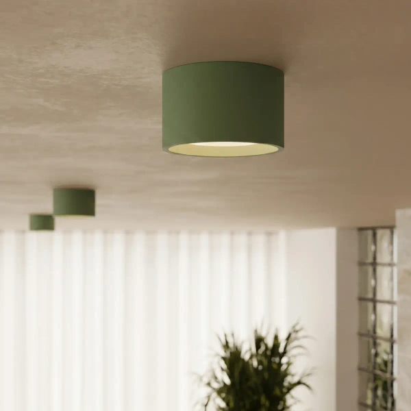 Oliwkowa lampa sufitowa MODO SL.2462 1xGx53 metalowy downlight tuba